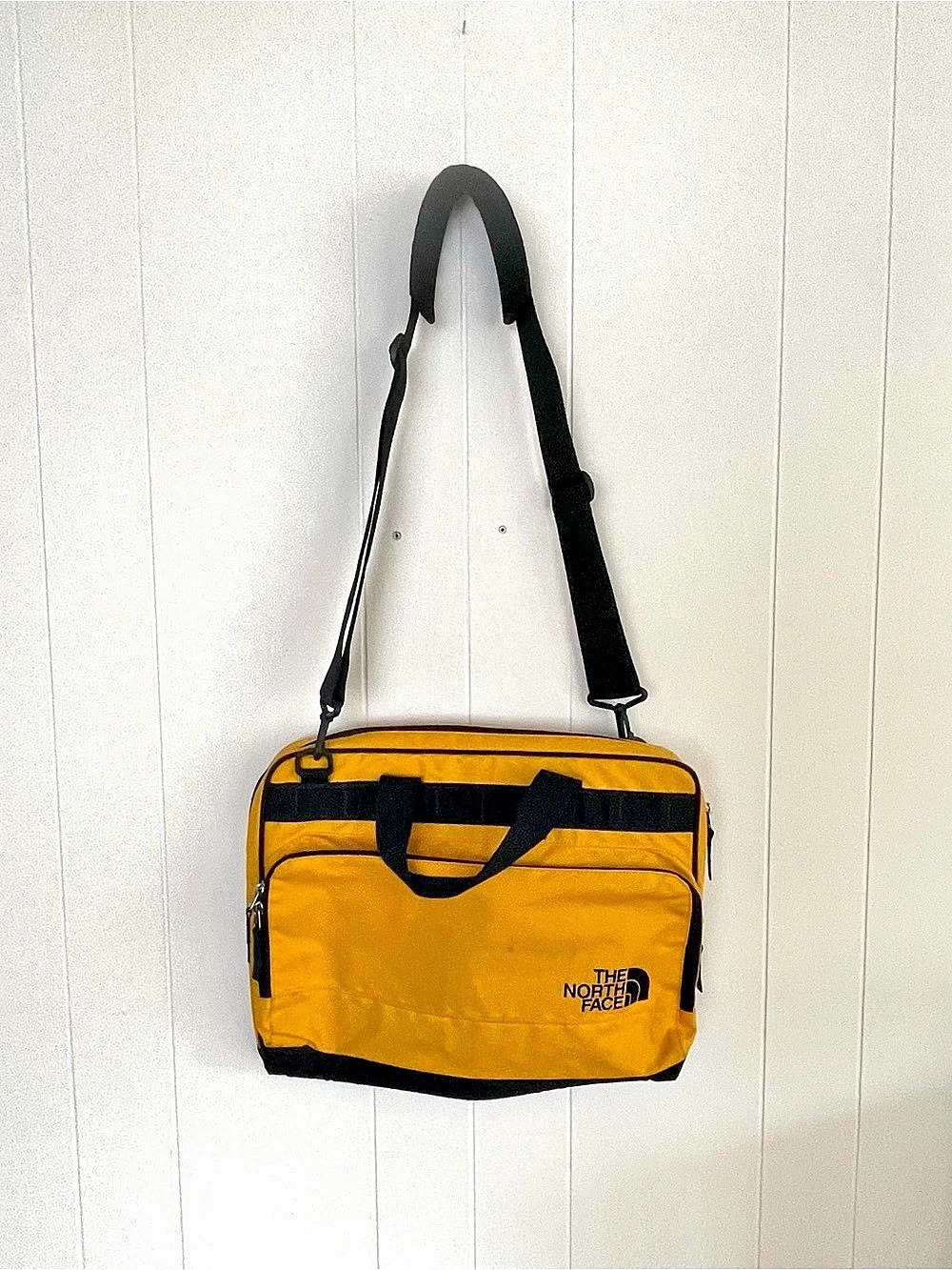 The North Face Yellow & Black Travel Bag